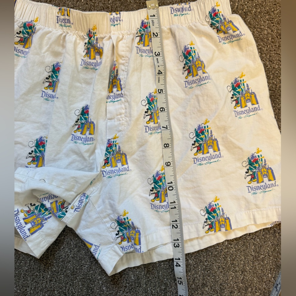 Disney Parks Vintage Disneyland Boxer Shorts Cotton - Picture 9 of 10